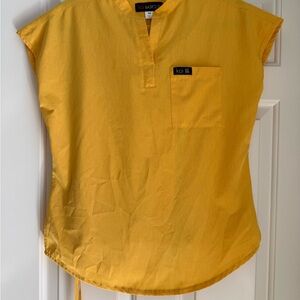 Women’s Koi Basics Scrub Set in Heather Mango XS